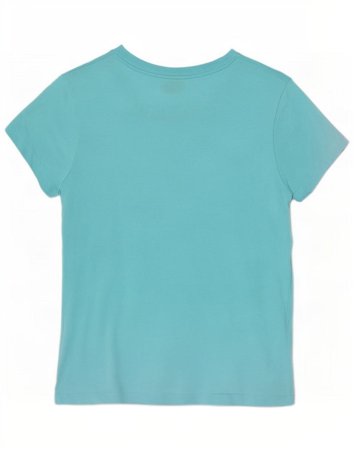 Levi's T-Shirt Graphique Femme UK 12 Bleu Moyen