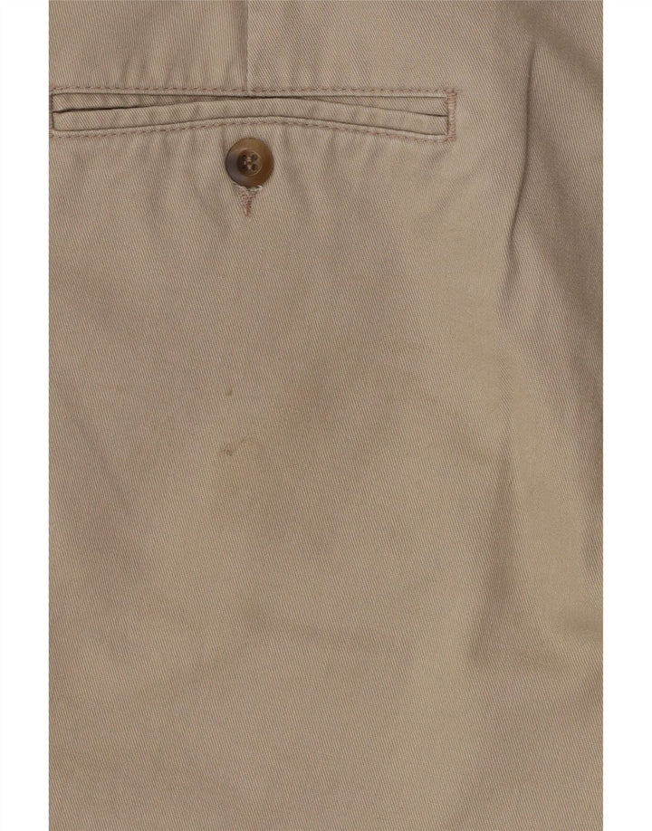 Dockers Short Chino Khakis Pegged W33 Homme Beige Moyen Coton