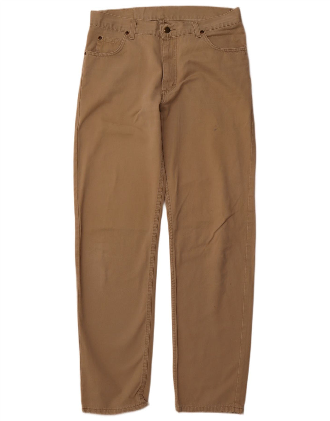 Lee Pantalon décontracté fuselé pour homme W34 L34 Beige Coton