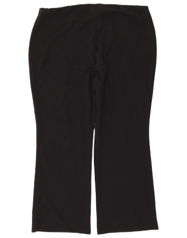 Marks & Spencer Pantalon de survêtement pour femme UK 20 2XL Noir Polyester