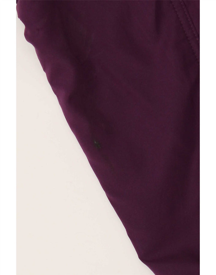 Marks & Spencer Parka à capuche pour femme UK 20 2XL Violet Polyester