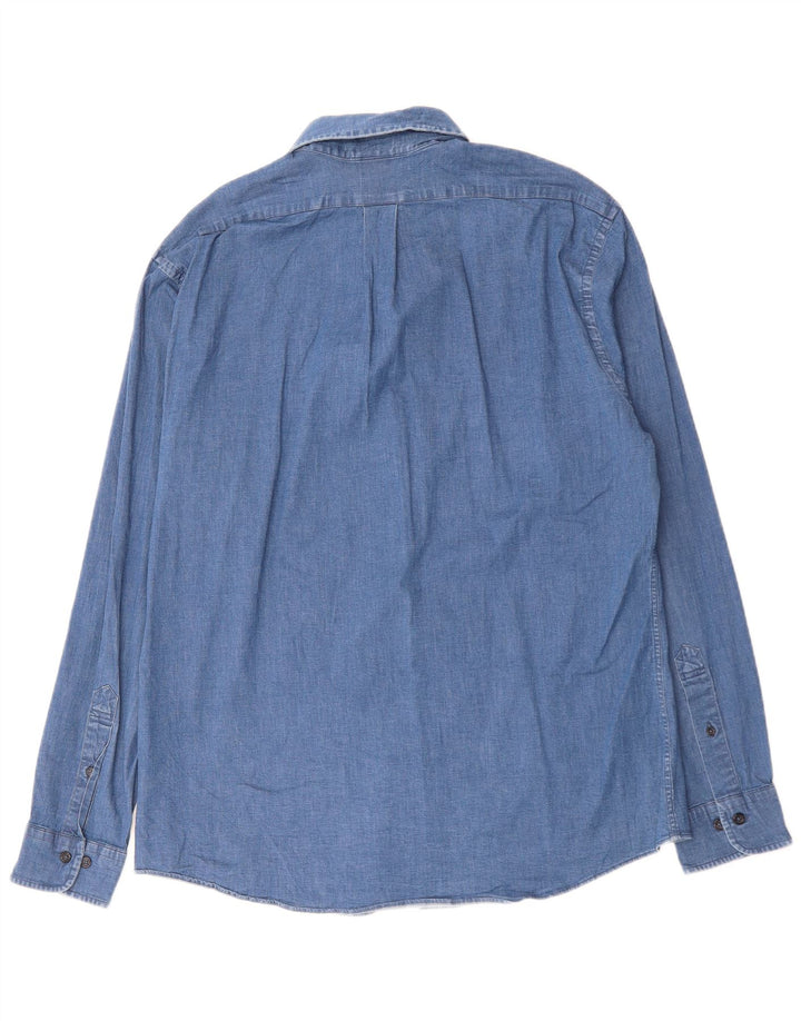 BROOKS BROTHERS Chemise en jean Regent Fit pour homme en coton bleu moyen