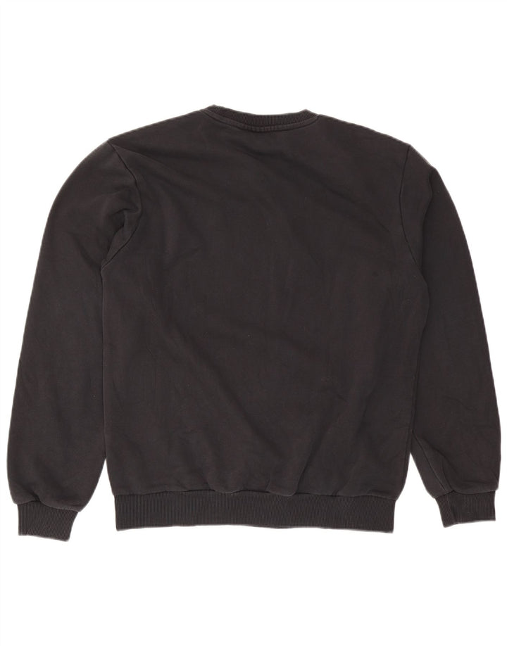 Fila Sweat-Shirt Homme Noir Moyen Coton