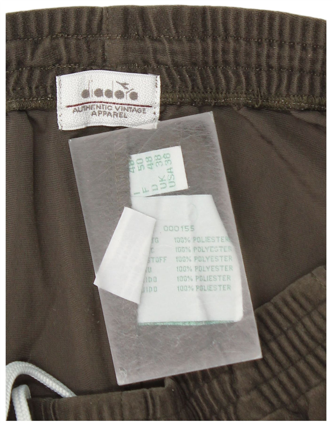 Diadora Pantalon De Survêtement Homme XL Kaki Polyester