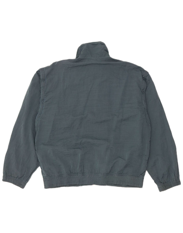 BELFE Veste de Survêtement Homme UK 38 Bleu Moyen Colorblock Polyamide