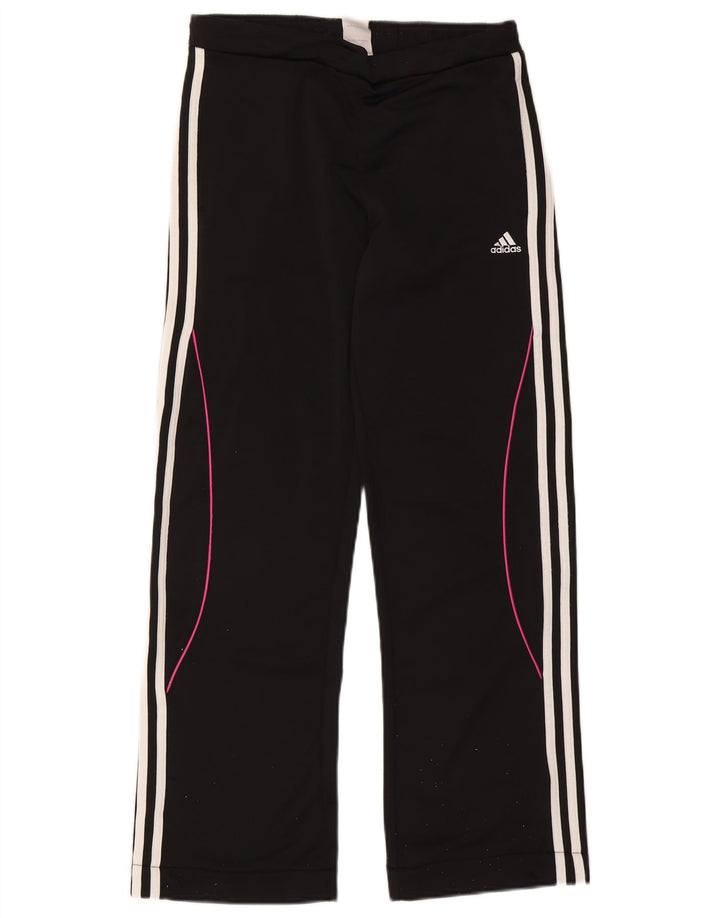 Adidas Pantalon de Survêtement Fille 15-16 ans Noir Polyester