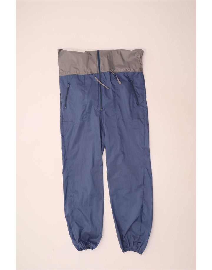 Rodeo Combinaison à capuche Workwear pour homme en nylon color block bleu moyen