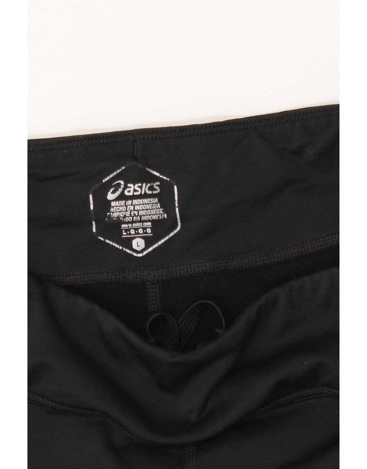 Asics Leggings Femme UK 14 Grand Noir