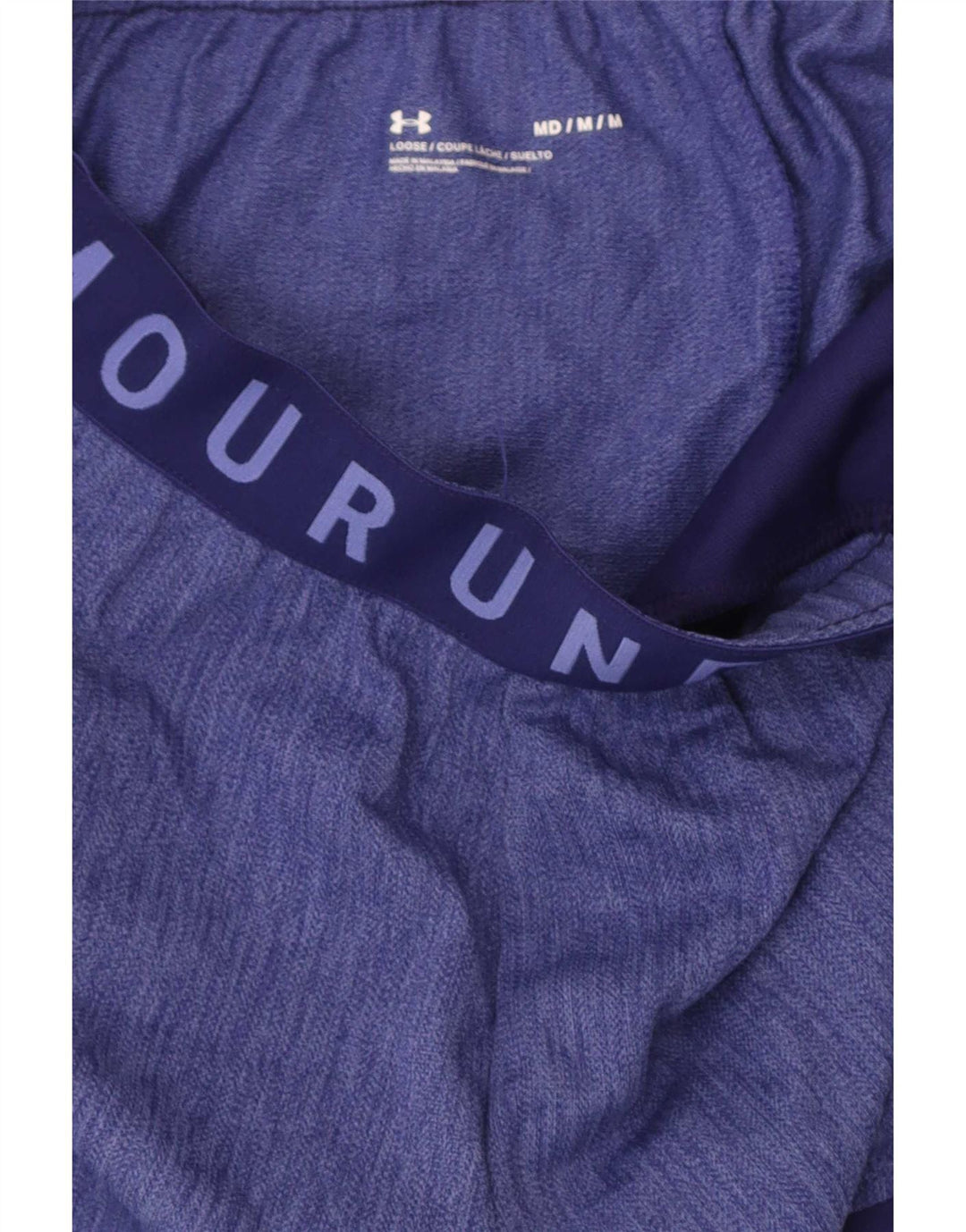 Under Armour Short Graphic Sport Femme Bleu Moyen Colorblock Polyester