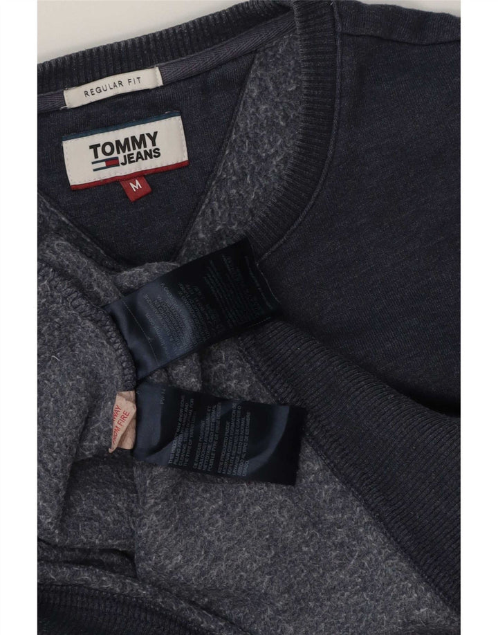 Tommy Hilfiger Sweat-Shirt Graphique Homme Bleu Marine Moyen Colorblock
