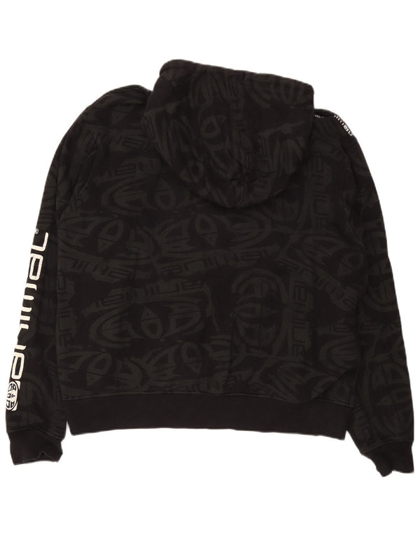 Animal Pull à capuche graphique pour femme UK 18 XL Noir Coton