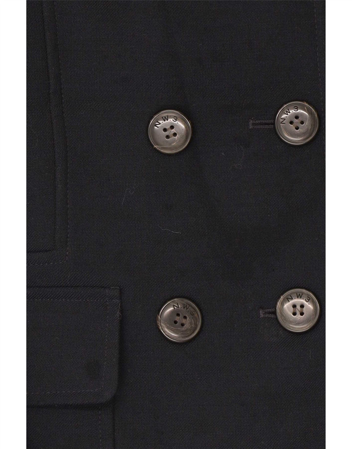 Hobbs Caban Femme UK 12 Medium Bleu Marine Polyester