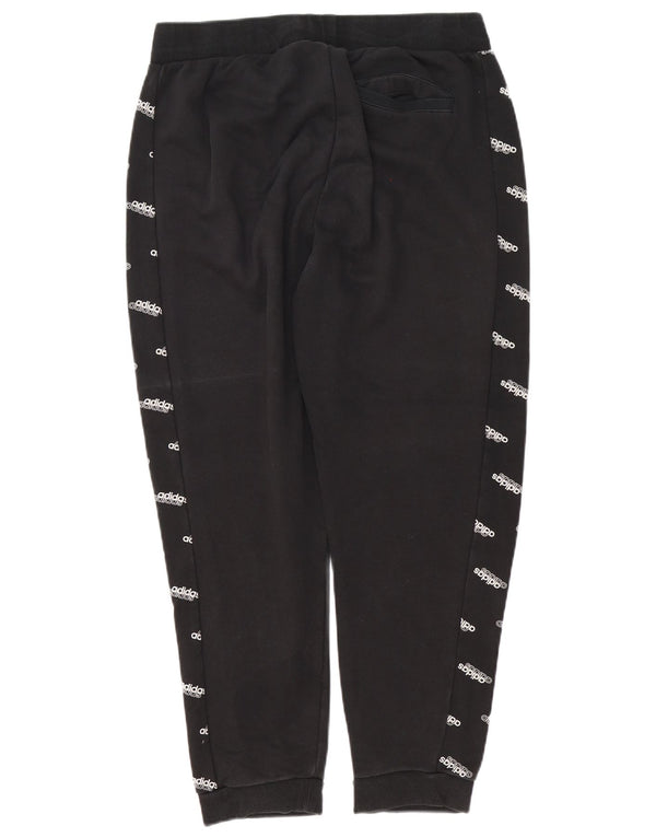 Adidas Pantalon de survêtement graphique pour homme Joggers XL en coton noir