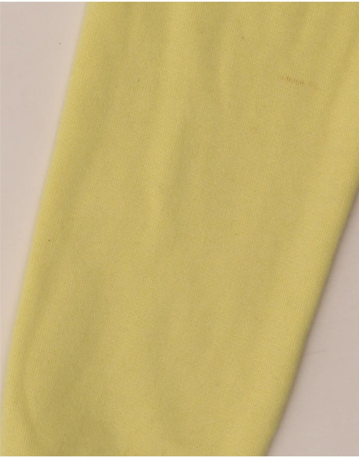 ABERCROMBIE & FITCH Pull à capuche graphique pour fille 13-14 ans Jaune Coton