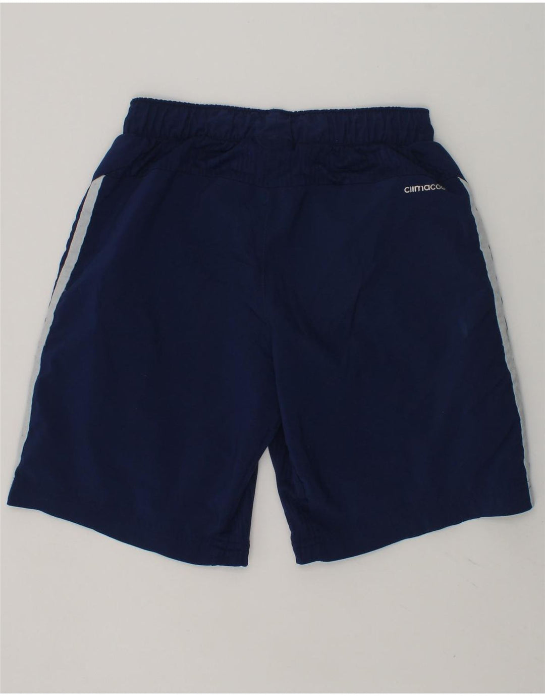 ADIDAS Boys Climacool Sport Shorts 9-10 Years Navy Blue Polyester Vintage Adidas and Second-Hand Adidas from Messina Hembry 