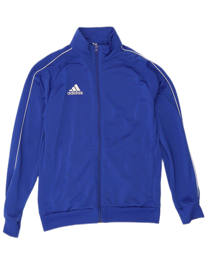 Veste de survêtement Adidas Garçon 13-14 ans Bleu Polyester