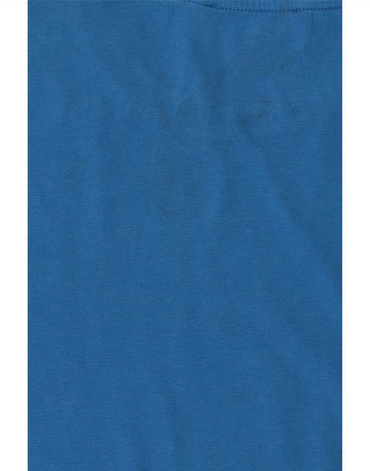 Trussardi Jeans T-Shirt Graphique Bleu Moyen Homme