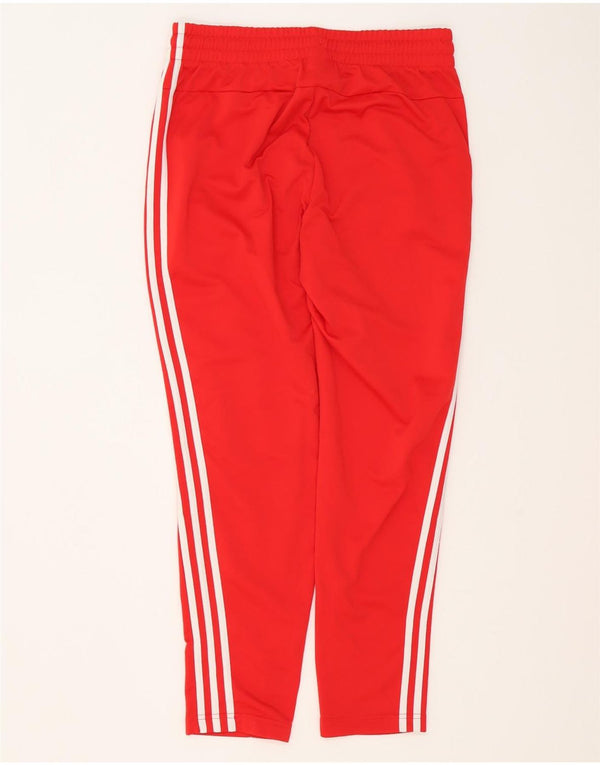 Adidas Pantalon de survêtement pour femme UK 12/14 Rouge moyen Polyester