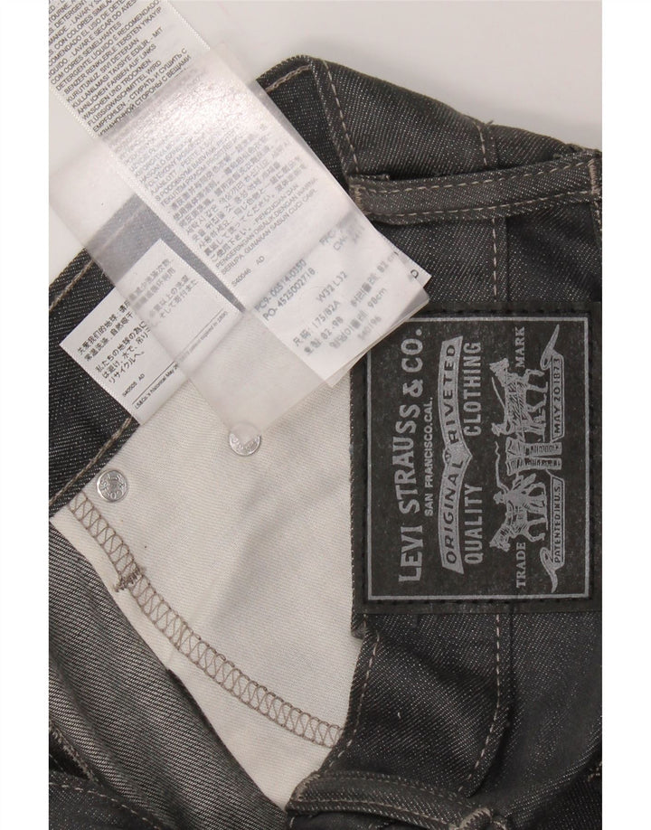 LEVI'S Jean Droit Homme W32 L32 Gris Coton