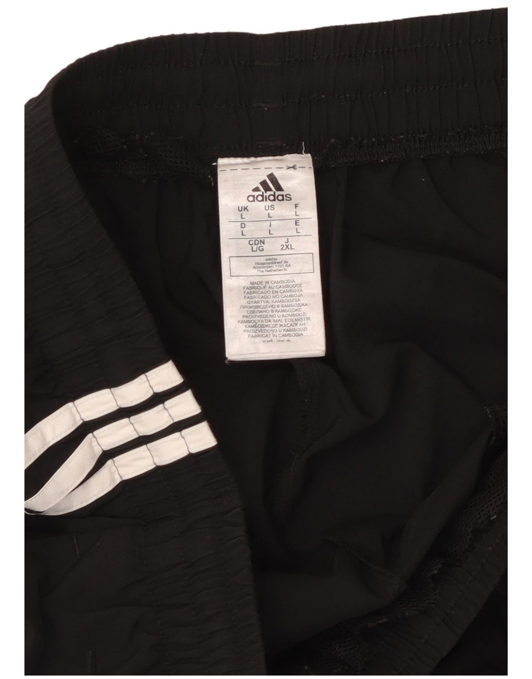 ADIDAS Short de Sport La Noir Homme Polyester