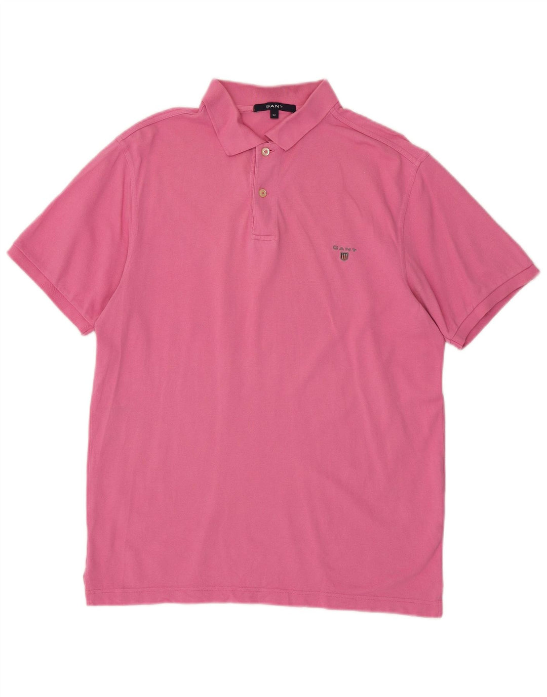 Gant Polo Homme Rose Moyen Coton