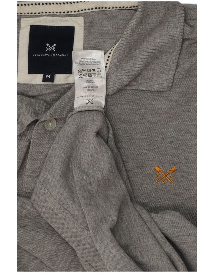 Crew Clothing Polo Homme Gris Moyen Coton