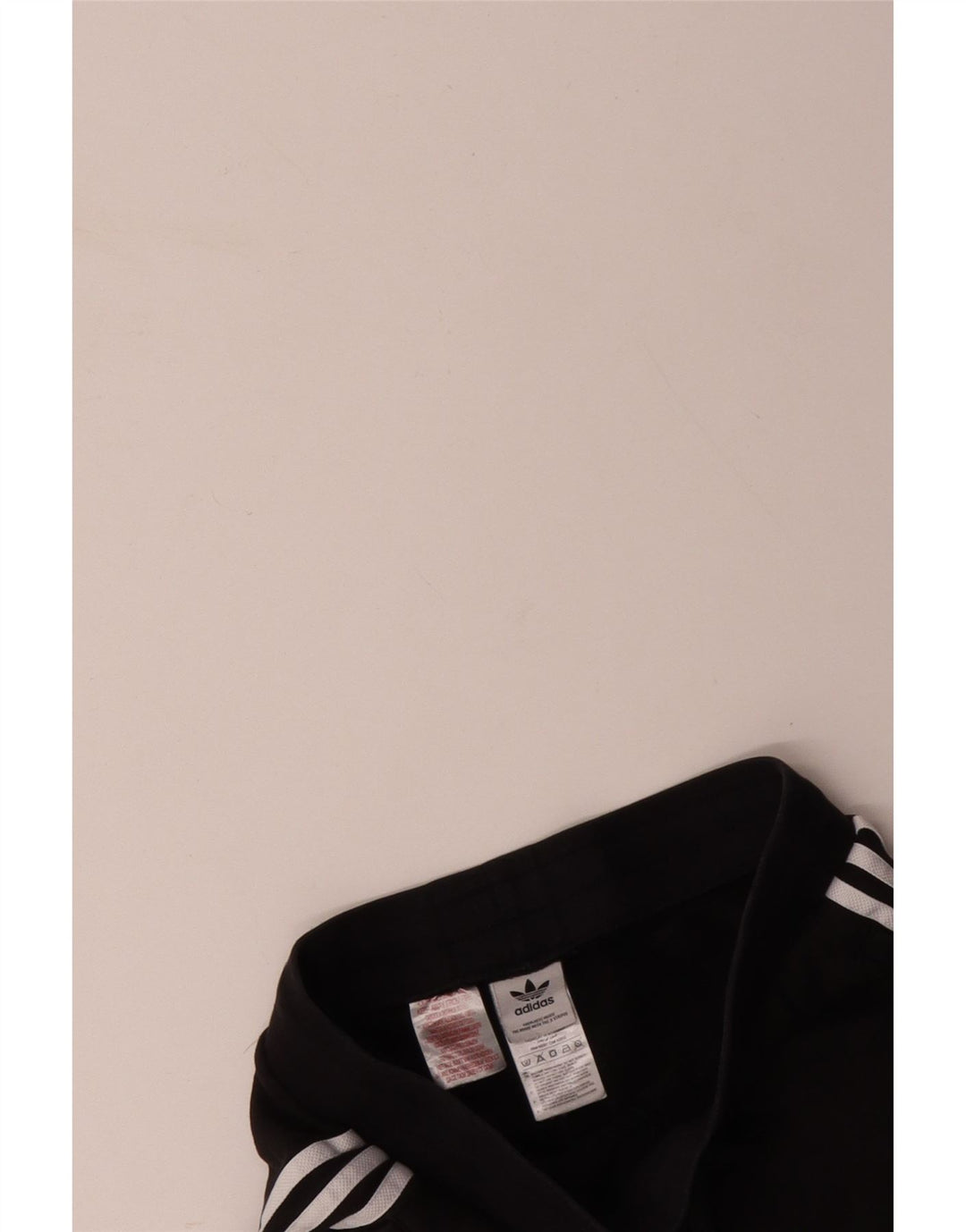 ADIDAS Pantalon de survêtement pour femme Joggers UK 12 Coton noir moyen