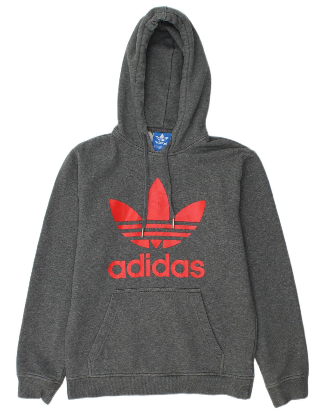 ADIDAS Pull à capuche graphique pour hommes XS Gris Coton