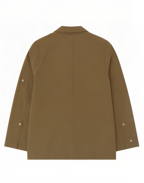 Zara Veste Blazer Femme UK 14 Large Kaki