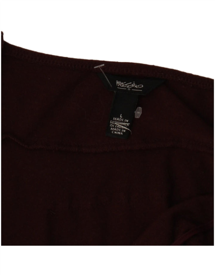 Mossimo Robe d'été pour femme UK 14 Large Bordeaux Classique