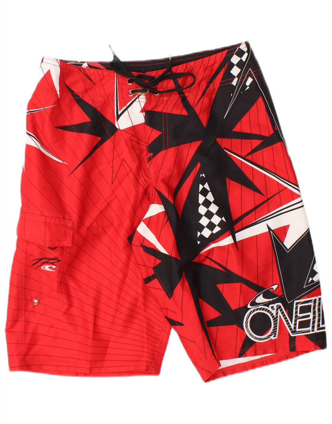 O'NEILL Short de Bain Graphique Homme Petit Rouge Géométrique