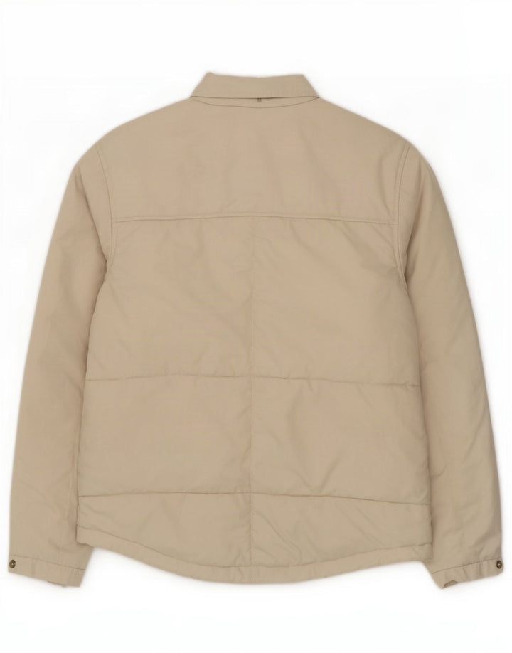 Nike Veste matelassée surdimensionnée pour femme US 4/6 Petit polyester beige