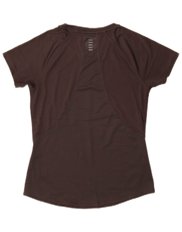 UNDER ARMOUR T-shirt graphique pour femme UK 6 XS Gris