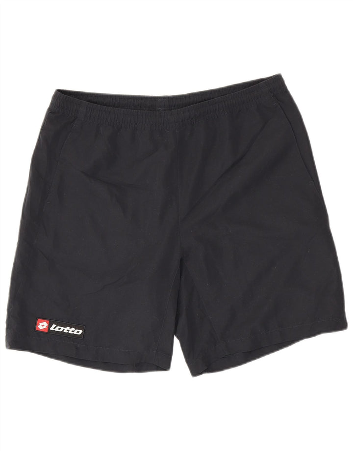 LOTTO Short de Sport Homme Grand Noir