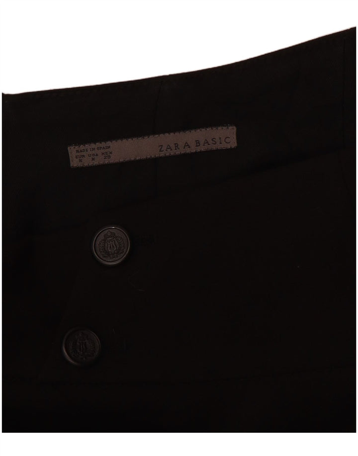 Zara Femme Jupe Crayon Taille Haute Moyen W26 Noir