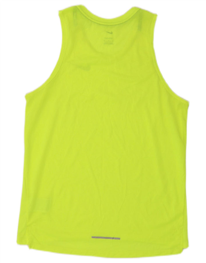 Nike Homme Dri Fit Débardeur Vert Moyen Polyester
