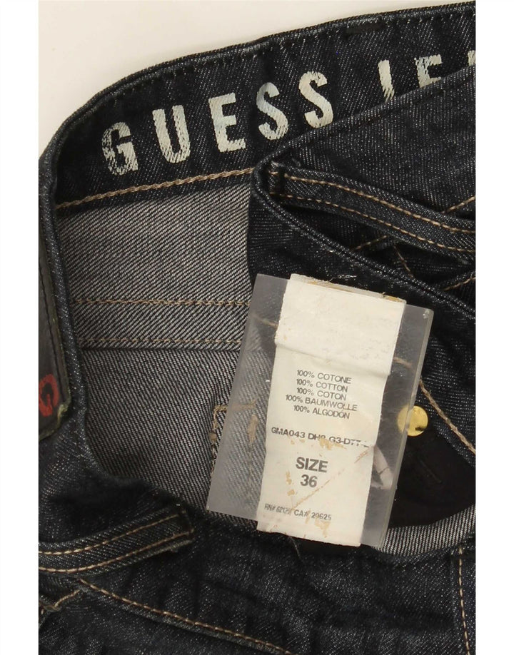 Guess Jean droit homme W36 L33 bleu coton