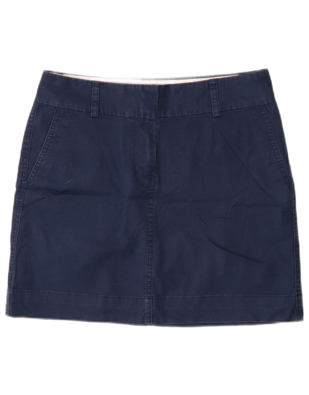 Vineyard Vines Mini jupe femme US 4 Small W30 coton bleu marine