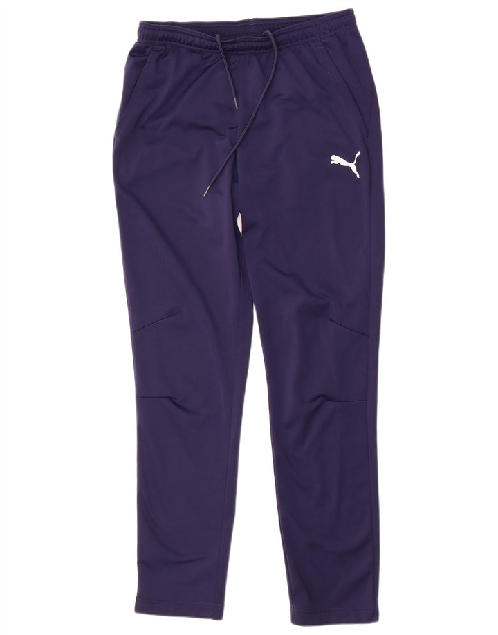 Puma Pantalon de Survêtement Homme Bleu Marine Moyen Polyester