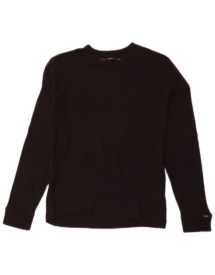 LEE Haut Homme Manches Longues XL Noir Coton
