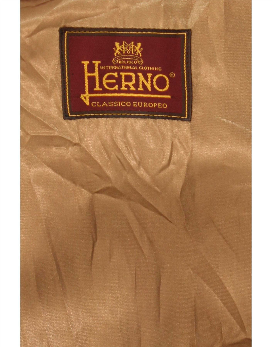 Herno Manteau Homme IT 52 XL Laine Beige