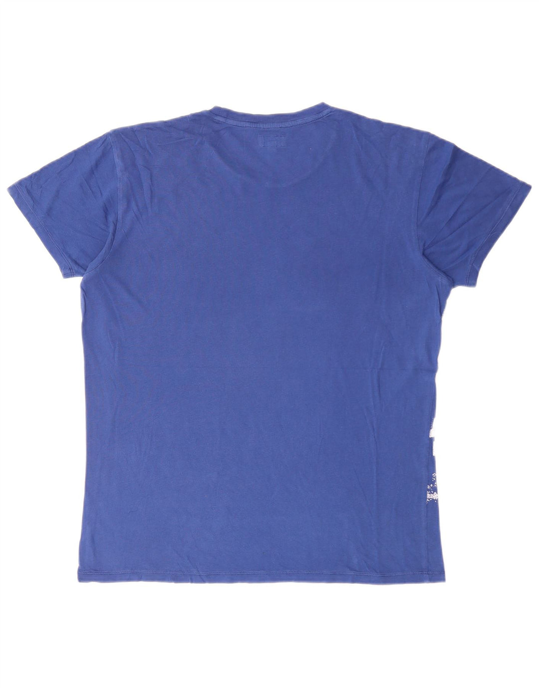 ARMANI JEANS T-Shirt Graphique Homme Grand Bleu Coton