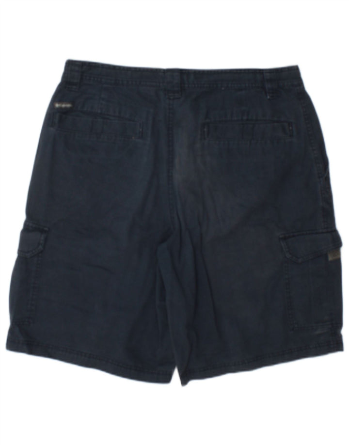 Columbia Short Cargo Homme W34 Large Bleu Marine Coton