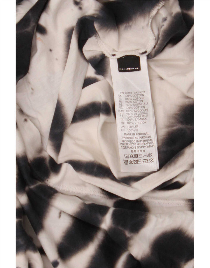 Diesel T-Shirt Graphique à Manches Courtes Homme Petit Multicolore Tie Dye