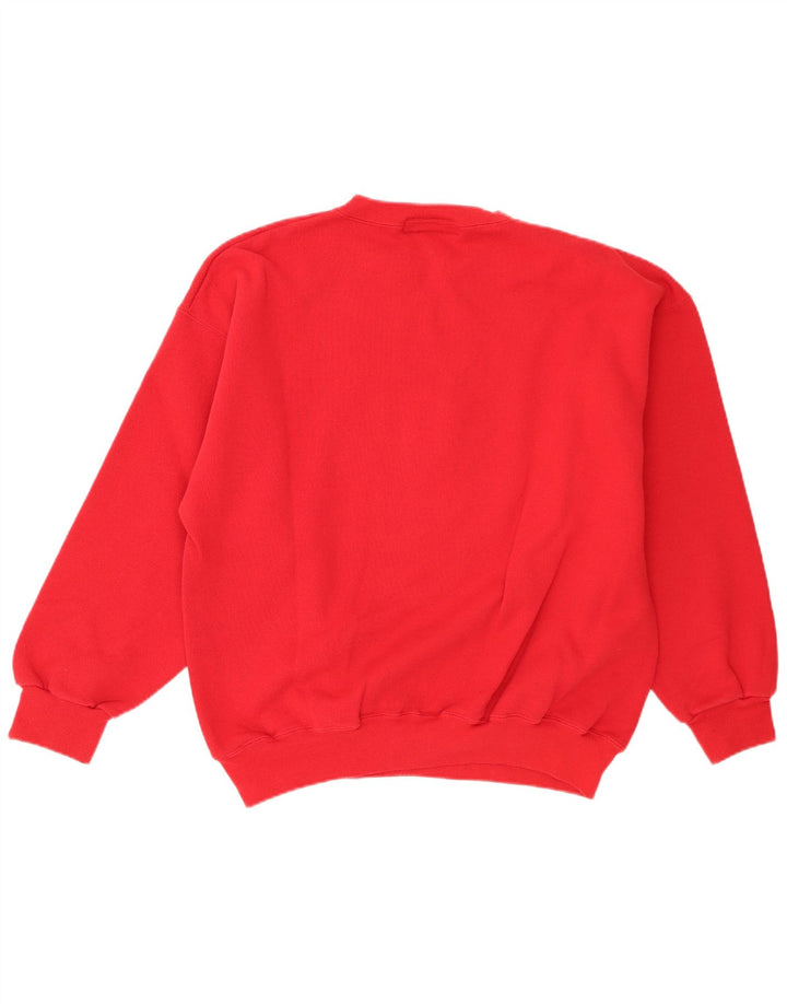 vintage Mens Graphic Sweatshirt Jumper XL Coton Rouge