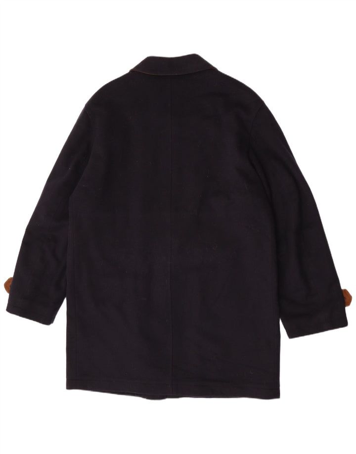 Steinbock Pardessus Homme UK 40 Grande Laine Bleu Marine