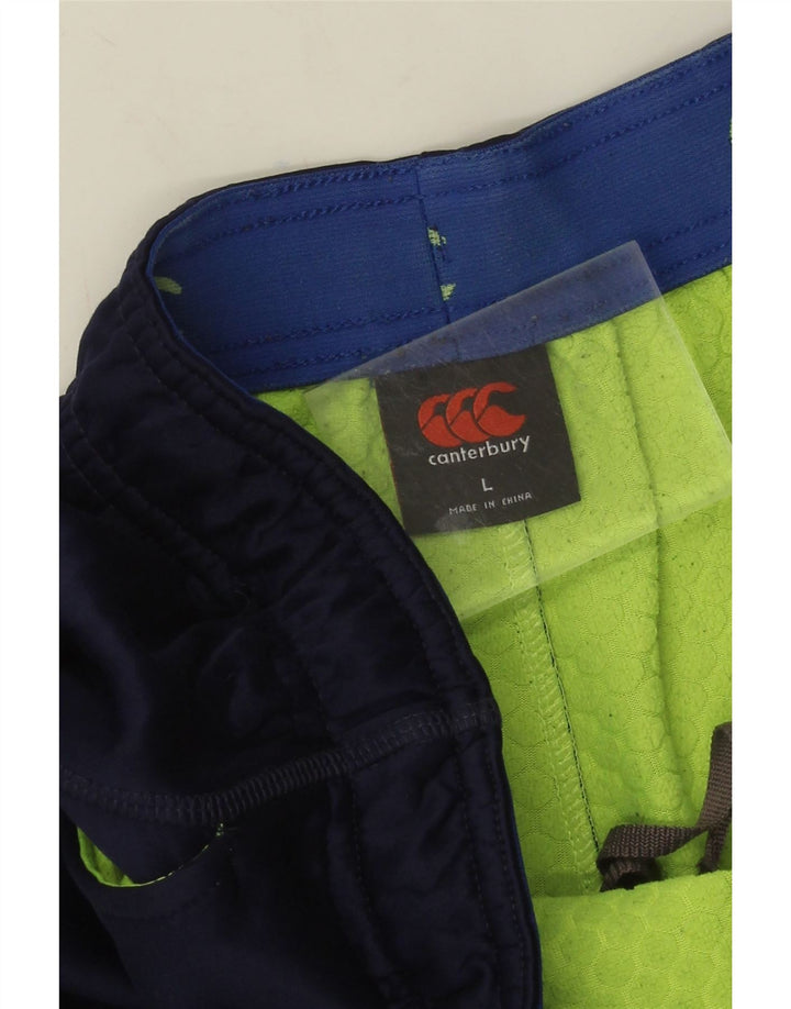 Canterbury Pantalon de Survêtement Homme Joggers Large Bleu Marine Polyester