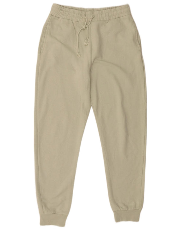 Zara Pantalon de survêtement pour femme Joggers UK 10 Small Vert Coton