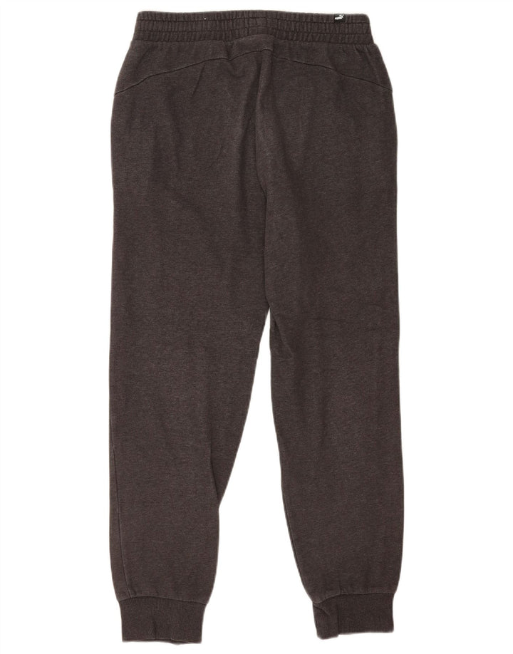 Puma Pantalon de survêtement pour homme en coton gris Small