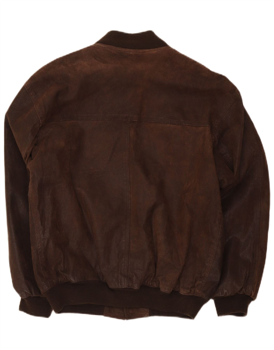 veste en cuir bomber homme vintage IT 48 Marron moyen